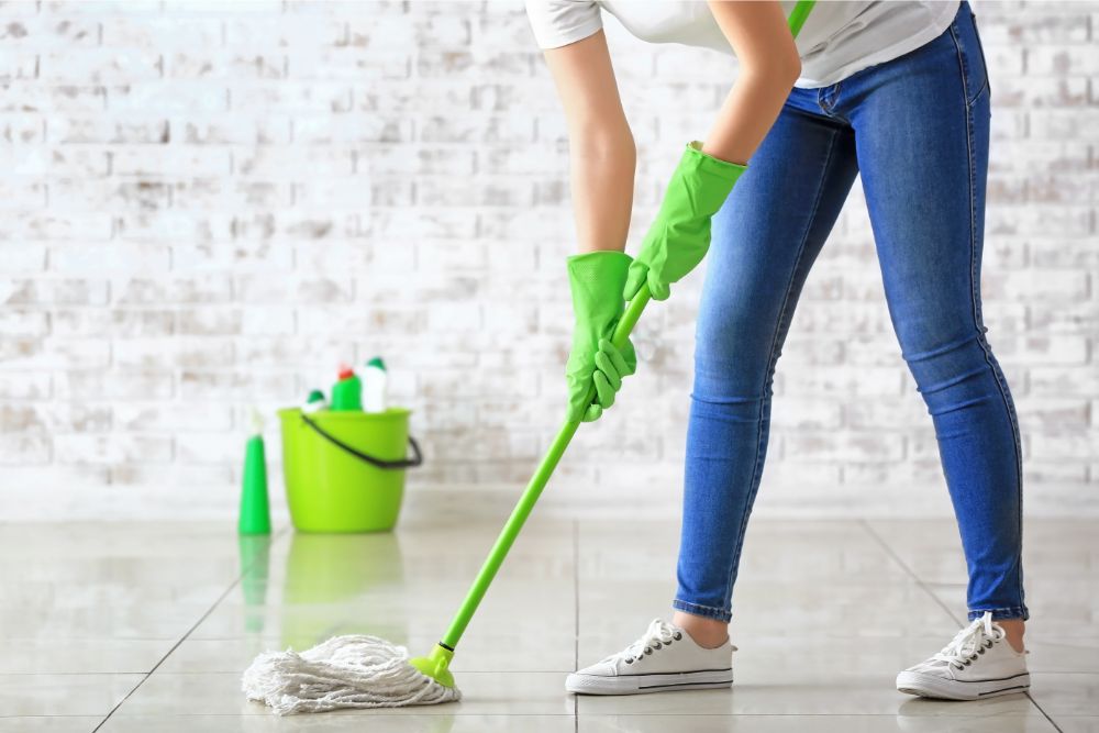 Tile floor cleaning | Tom January Floors