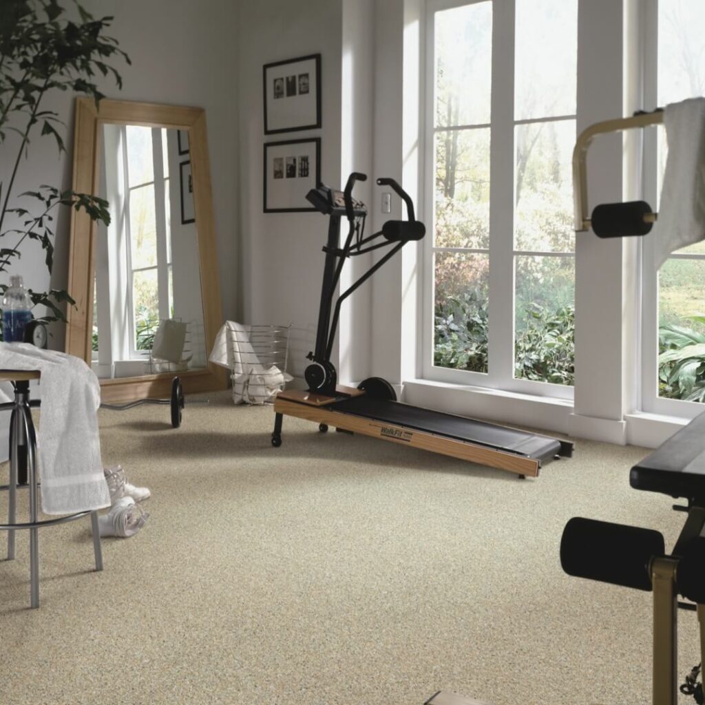 Home Gym Carpet Flooring | Tom January Floors