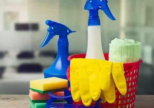 Cleaning supplies | Tom January Floors