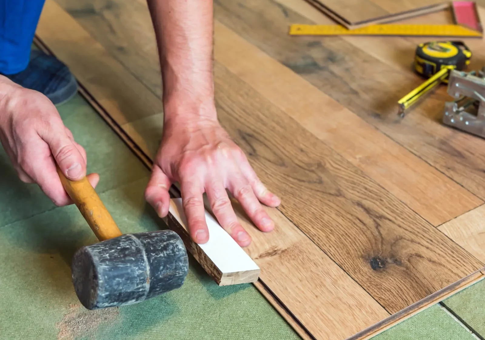 Laminate flooring installation | Tom January Floors